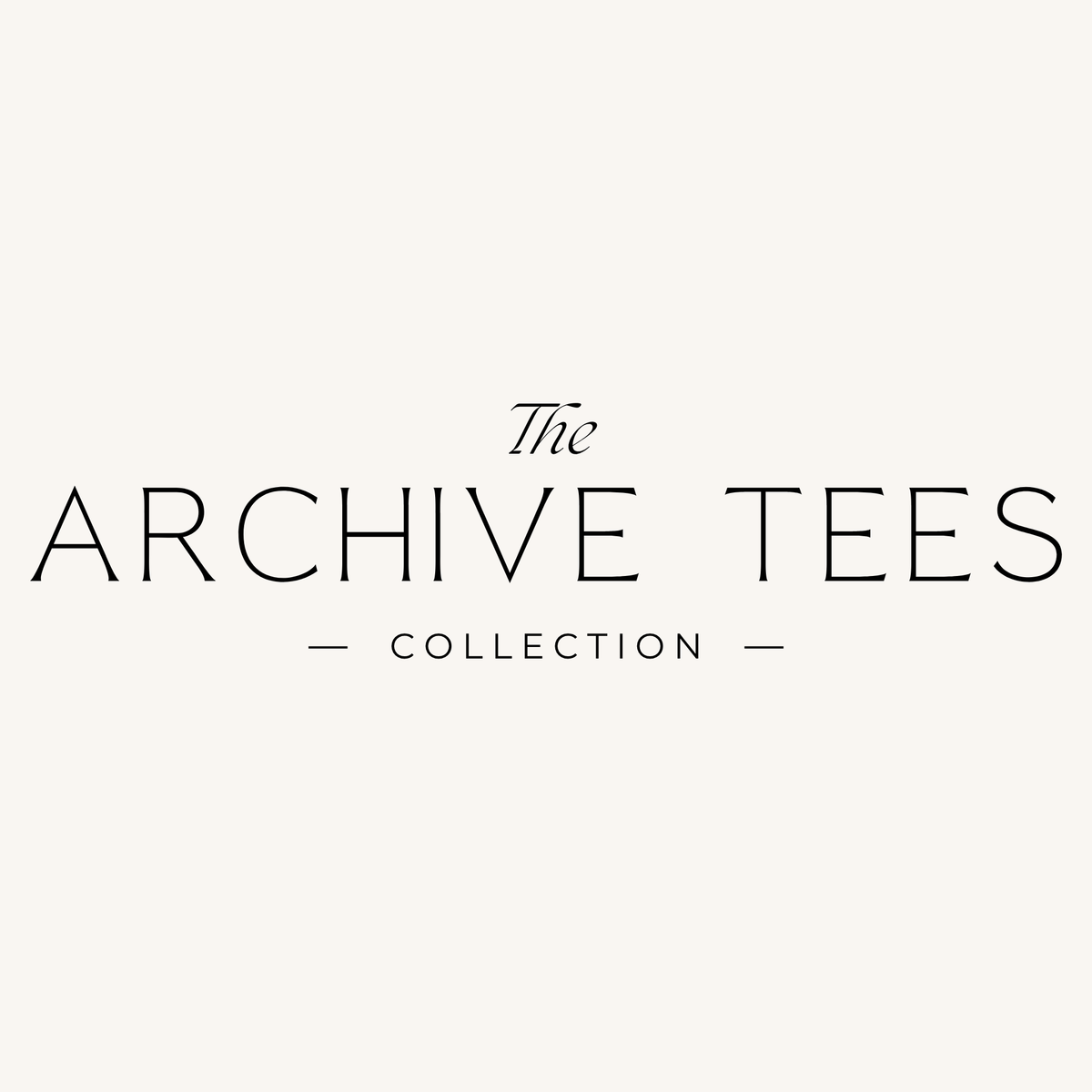 Archive tees