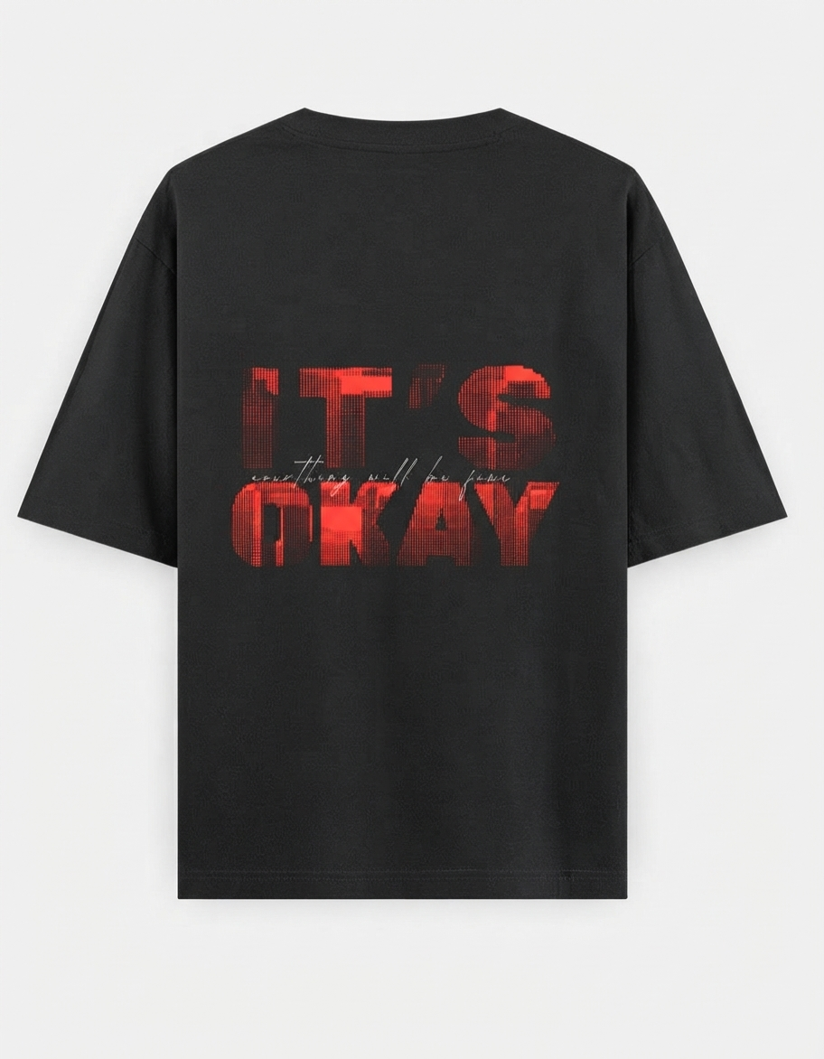 "It's Okay" Anwix Edition Oversized T-Shirt