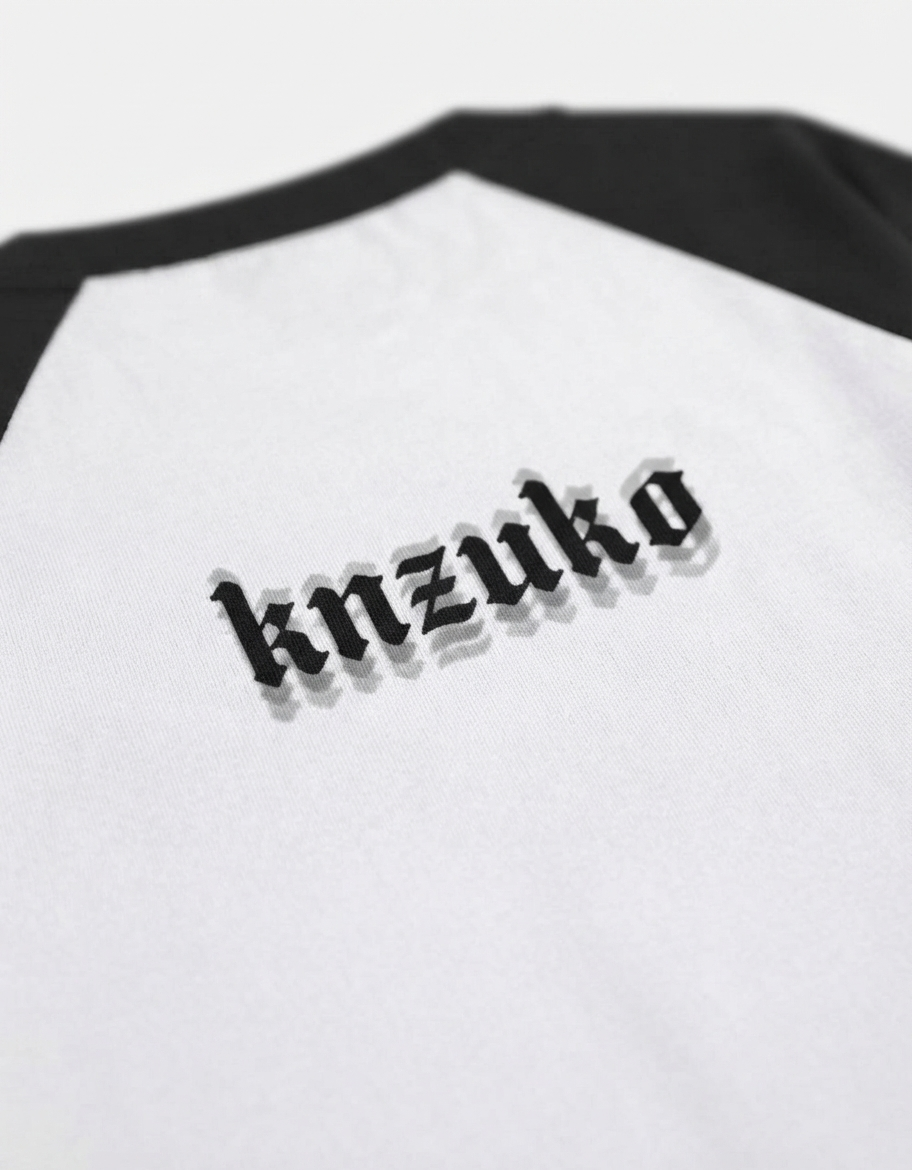 The Vodka Raglan — Black & White Edition